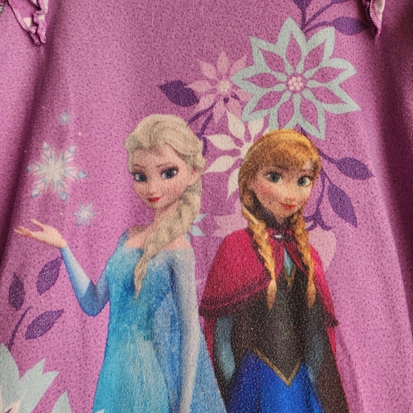 Disney store Frozen purple nightgown Size 9/10 - Picture 3 of 10